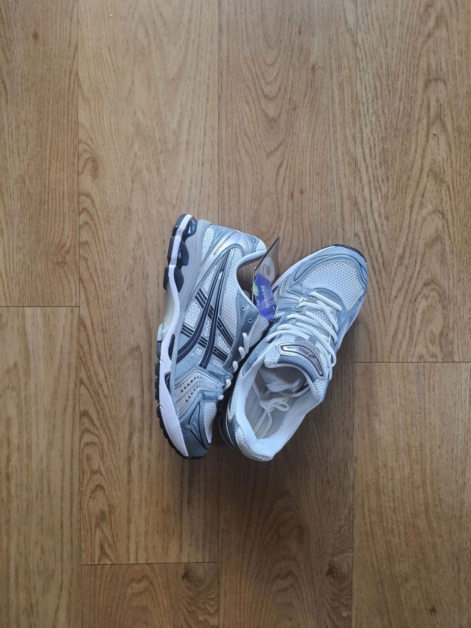 Asics maat 45 gel kayano 14 white/grey – photo 3